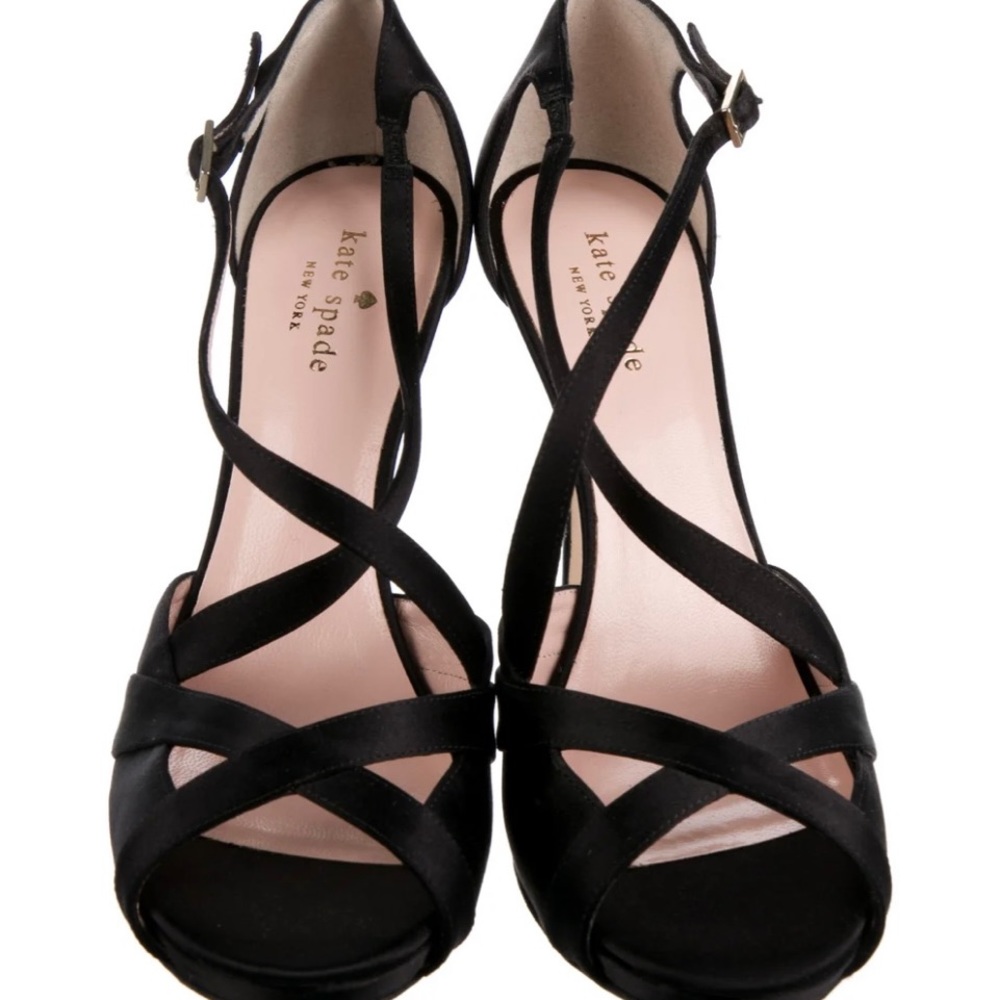 Kate Spade Fensano satin sandals size 6.5
